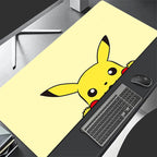 Pikachu Gamer Cabiner Keyboard Rug XXL P-pokemonS Desktop Mouse Pad