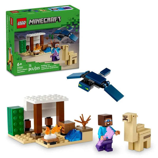 LEGO 21251 Minecraft Steve's Desert Expedition Building Toy - LEGO21251