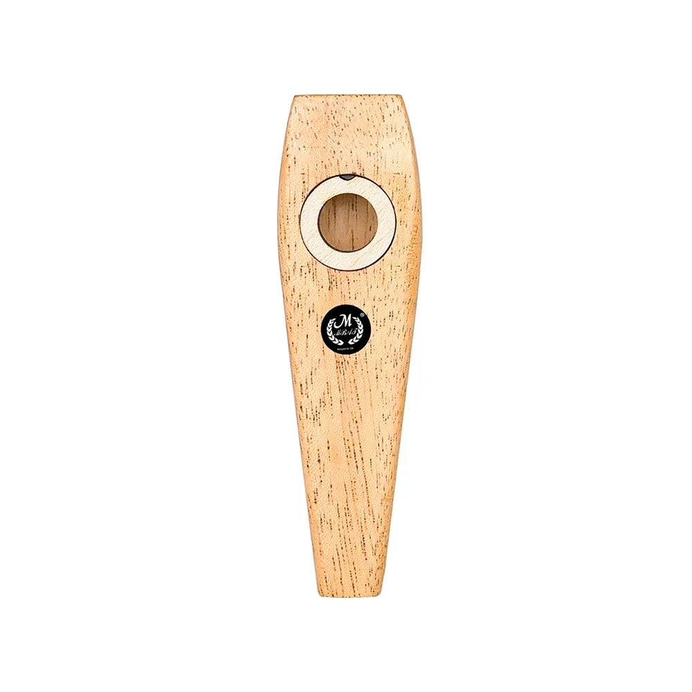 SLADE Wooden Kazoo Whistle Portable Woodwind Kazoo Beginner Gifts Musical Instrument for Party Flute Harmonica Guitar Companion