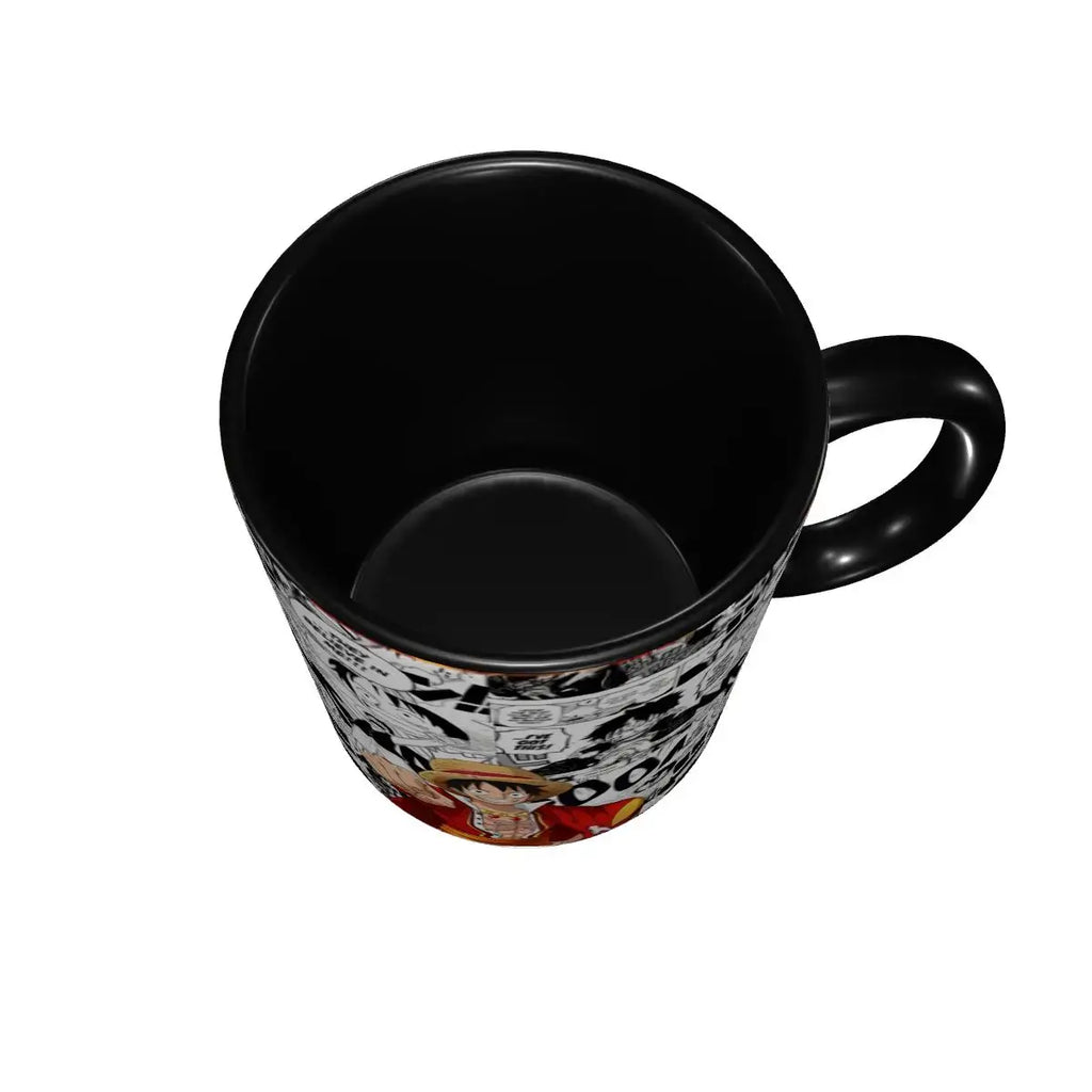 Kid's Luffy One Piece Mug: Cartoon Anime Water Cup Gift