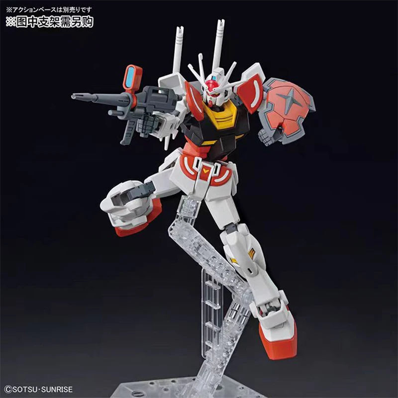 BANDBI Gundam Build Metaverse Entry Grade 1/144 Lah Gundam Plastic Model Action Figure Model Gift Toy Collection for Kids