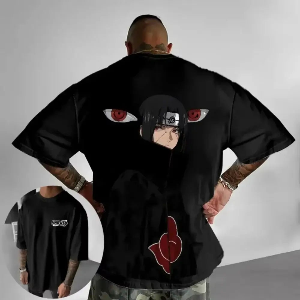 Itachi Uchiha Printed Anime T-Shirt | Summer Cotton Tee