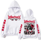 Muzan Kibutsuji Hoodie Demon Slayer Harajuku Pullover