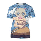 Demon Slayer Nezuko Shinobu T-shirt 3D Fashion Print