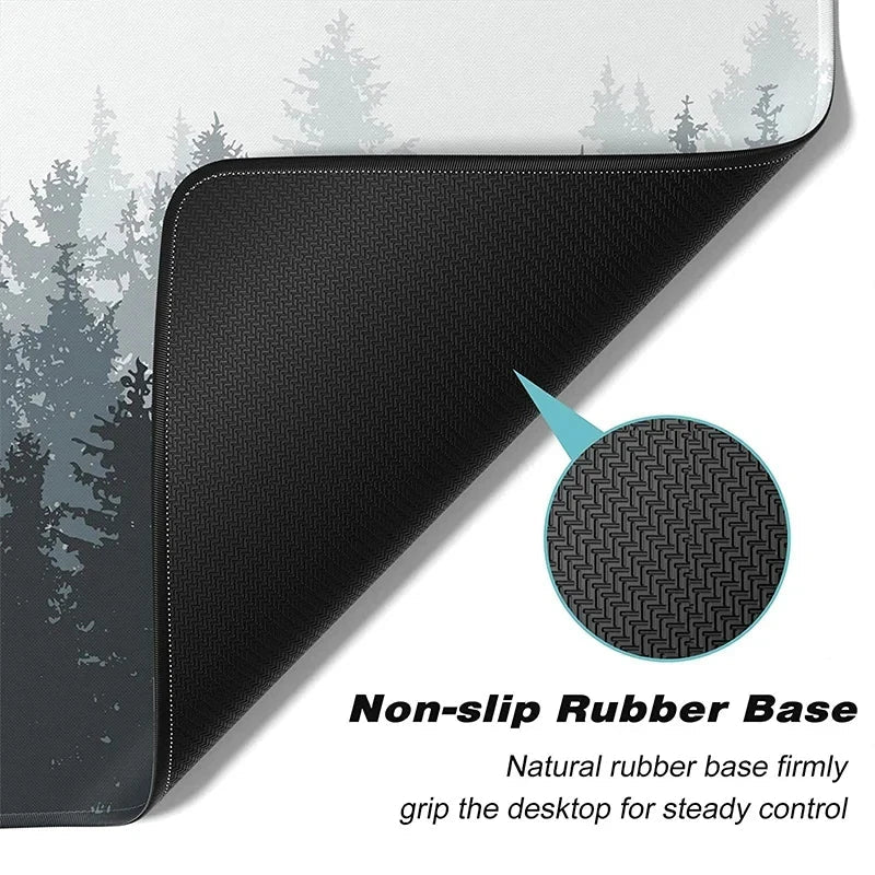 Mousepads Penguin Pingu Mat Non-slip Lockedge Office Student Gaming Thickened Large Writing Pad Cushion Mouse Pad