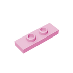 Gobricks GDS-1504 Plate, Modified 1 x 3 with 2 Studs (Double Jumper) | Compatible Building Block Piece