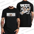 One Piece Luffy T-Shirt: Oversized Cotton Anime Streetwear
