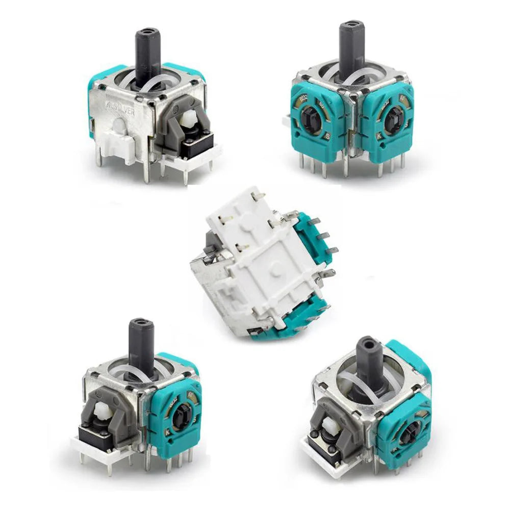 PS5 Controller Repair Kit | 3D Joystick Replacement with Adjustable Resistor and Thumb Stick Caps