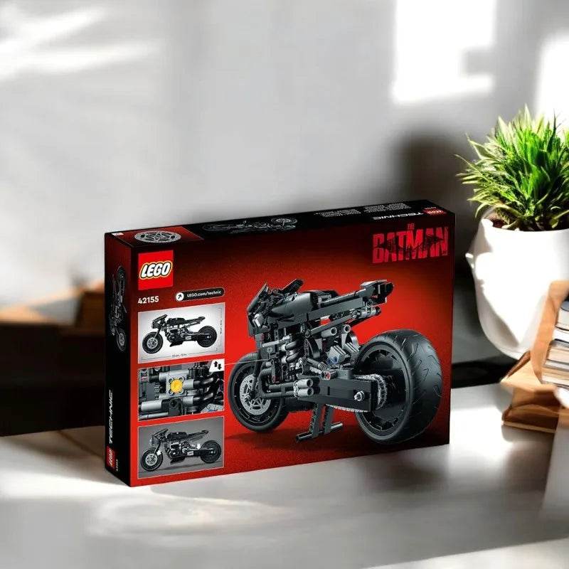 42155 LEGO Batman Motorcycle Mechanical Model Boy and Child Puzzle Assembly Building Blocks Toy - United States