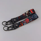 Samurai Cat Keychain | Unique Car and Motorcycle Key Ring Gift