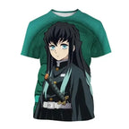 Demon Slayer Nezuko Shinobu T-shirt 3D Fashion Print