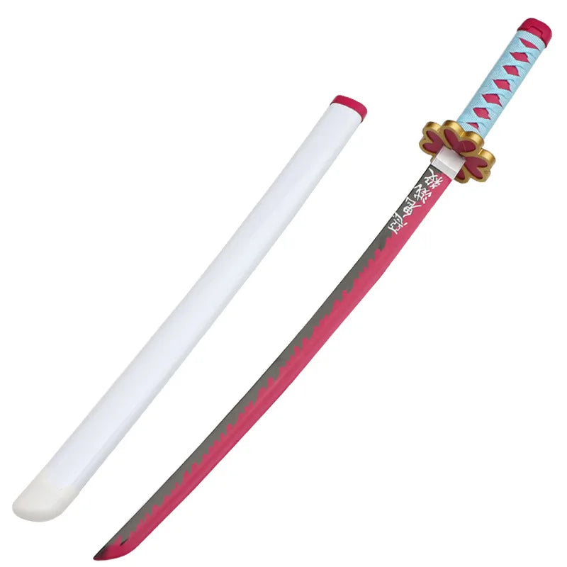 Cosplay Kamado Tanjirou 30 pouces Katana épée jeu de rôle Agatsuma Zenitsu modèle d'arme en bambou 75 cm