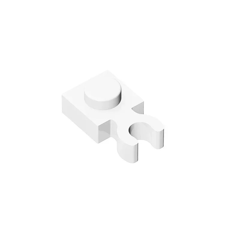 Gobrick GDS-814 PLATE 1X1 W. HOLDER | Building Block for DIY Creations