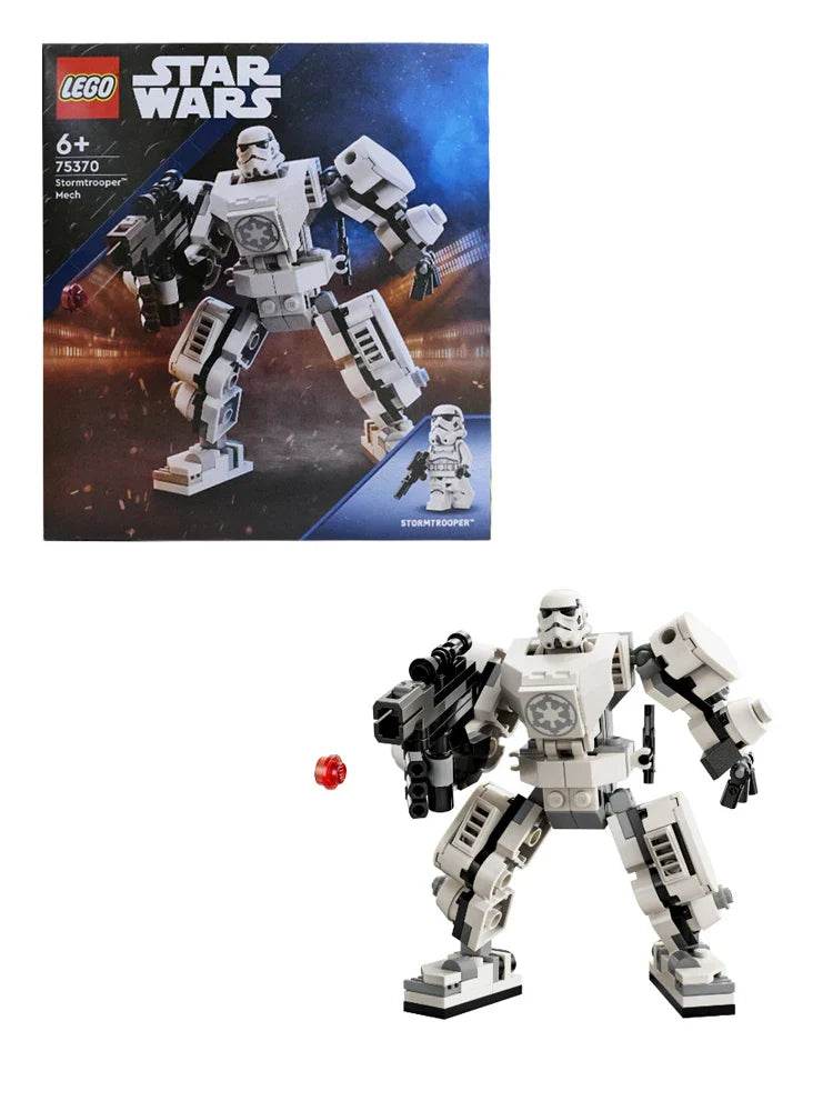 LEGO 75370 Star Wars Stormtrooper Mech Star Wars Collectible for Kids, Star Wars Action Figure Features a Cockpit - LEGO75370
