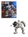 LEGO 75370 Star Wars Stormtrooper Mech Star Wars Collectible for Kids, Star Wars Action Figure Features a Cockpit - LEGO75370