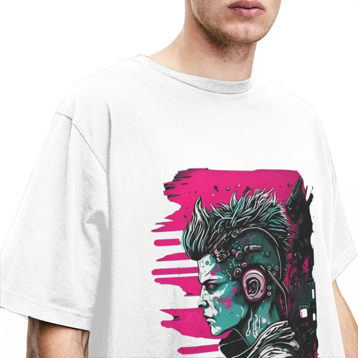 CyberPunk profile t-shirt