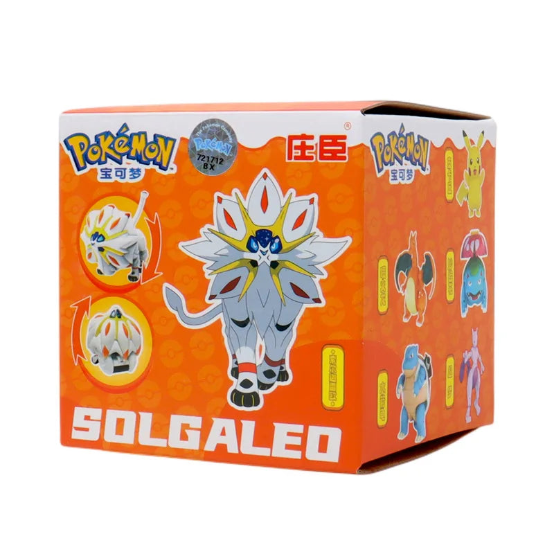 Pokemon Pokeball Anime Figures Toys, Pikachu Gengar Dragonite Snorlax Lapras Pocket Pokeball Toys