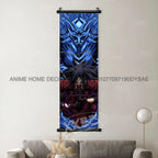 Uzumaki Naruto Posters: Sasuke & Madara Wall Art Scroll