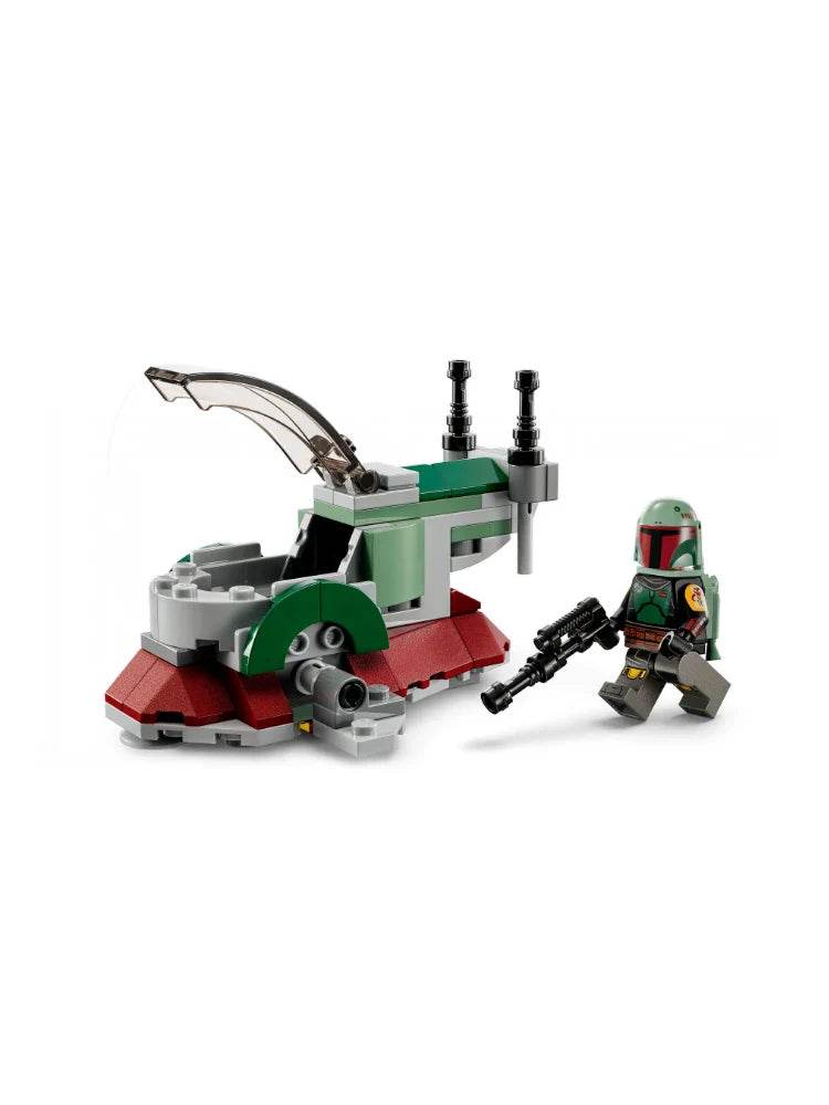 LEGO 75344 Star Wars Boba Fett's Starship Microfighter, Building Toy Vehicle with Adjustable Wings and Flick Shooters - LEGO75344
