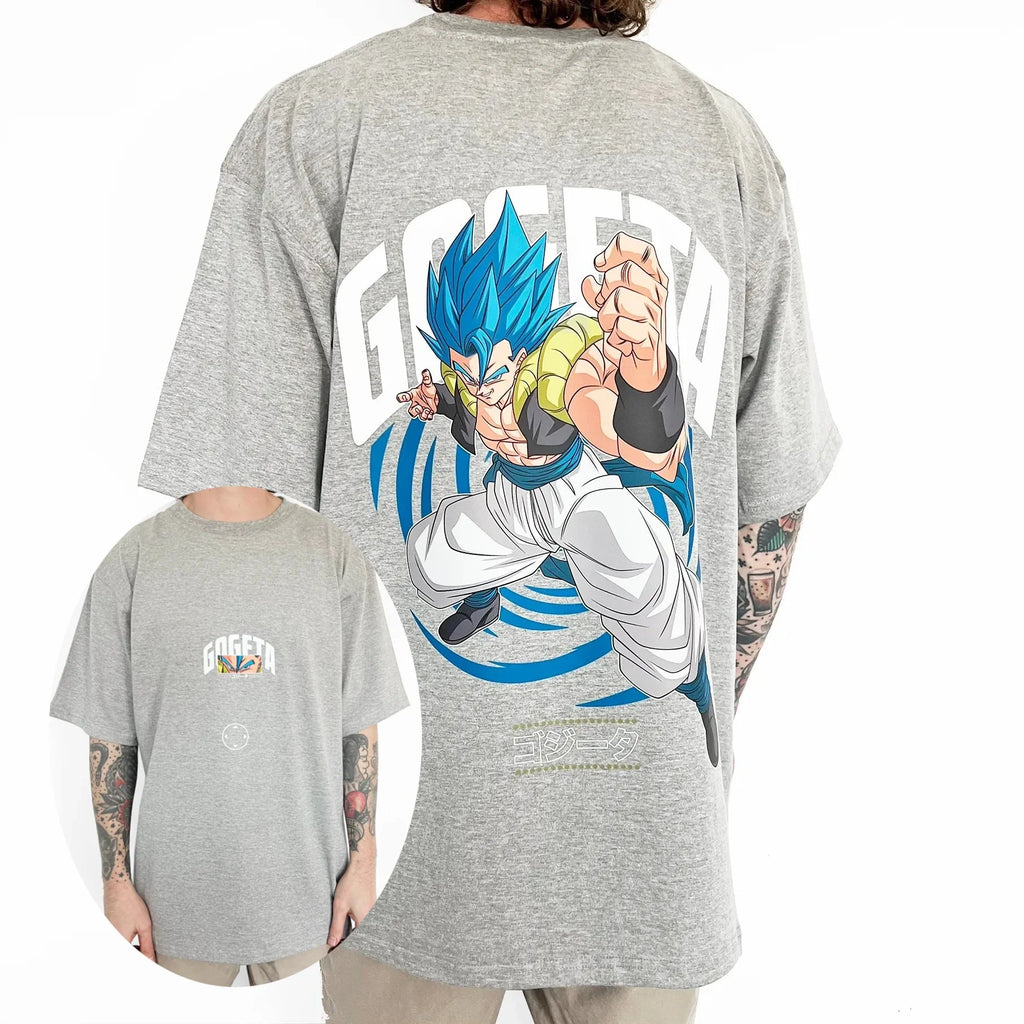 Dragon Ball Son Goku Oversized Retro Graphic T-Shirt 2026