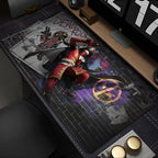 Marvel Deadpool Anime Mouse Pad Office PC Gamer Cabinet Mouse Mat Laptop 900x400 Keyboard Mousepad Extended Desk Mat Cool Carpet