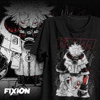 Gachiakuta Print T-shirt Oversized Heavy Cotton Y2K