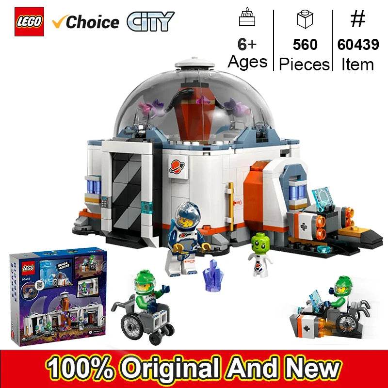 LEGO 60439 Space Science Lab CITY series 560pcs Buiding Blocks Model Kit DIY Toys For Boys Girl Children Gift ages 6+ - 60439