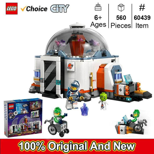 LEGO 60439 Space Science Lab CITY series 560pcs Buiding Blocks Model Kit DIY Toys For Boys Girl Children Gift ages 6+ - 60439