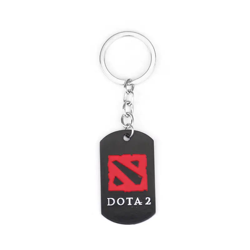 Dota 2 keychain Pudge Toys Game Weapons Sword Talisman Props Ornaments Car Styling Decor Gift for Player