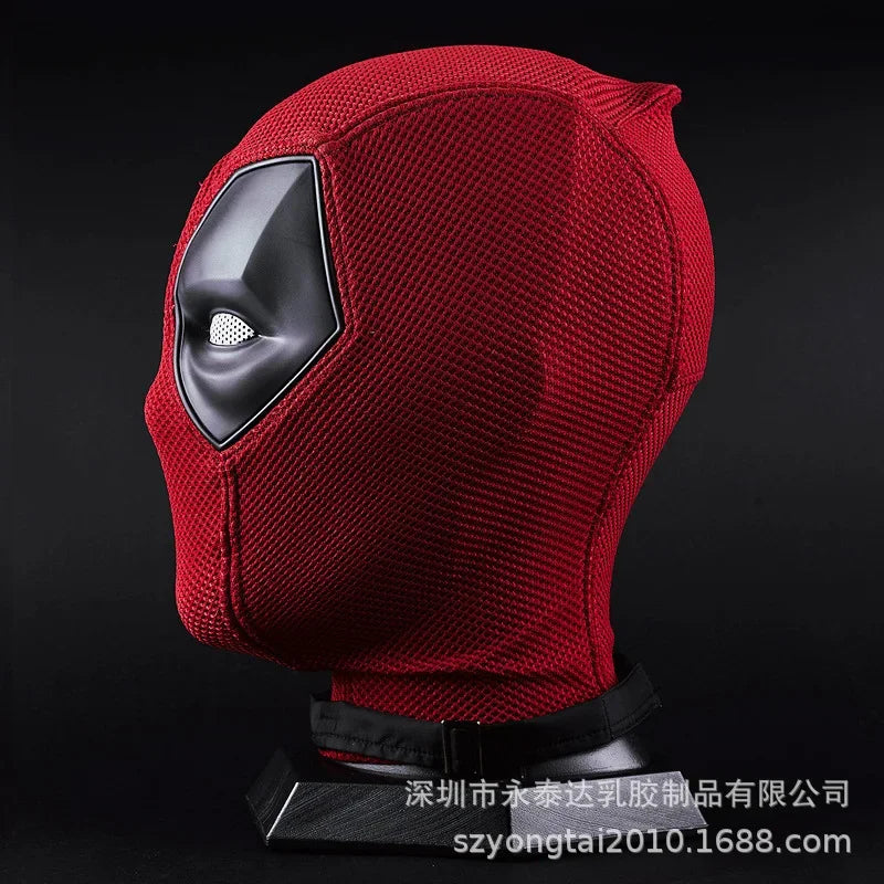 Deadpool Mask Cosplay Costume Nylon Headgear Knitted Cotton Mesh Helmet Halloween Party Carnival Costume Props Masks Gifts