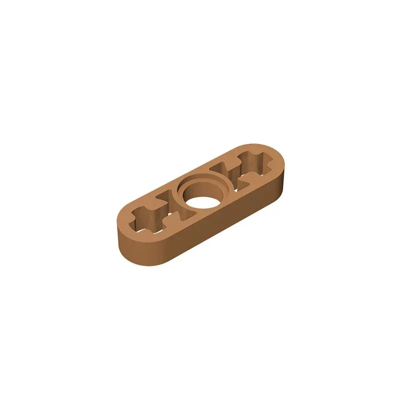 Gobricks GDS-689 Technical Liftarm Thin 1 x 3 | Building Block with Axle Holes Compatible with Lego 6632