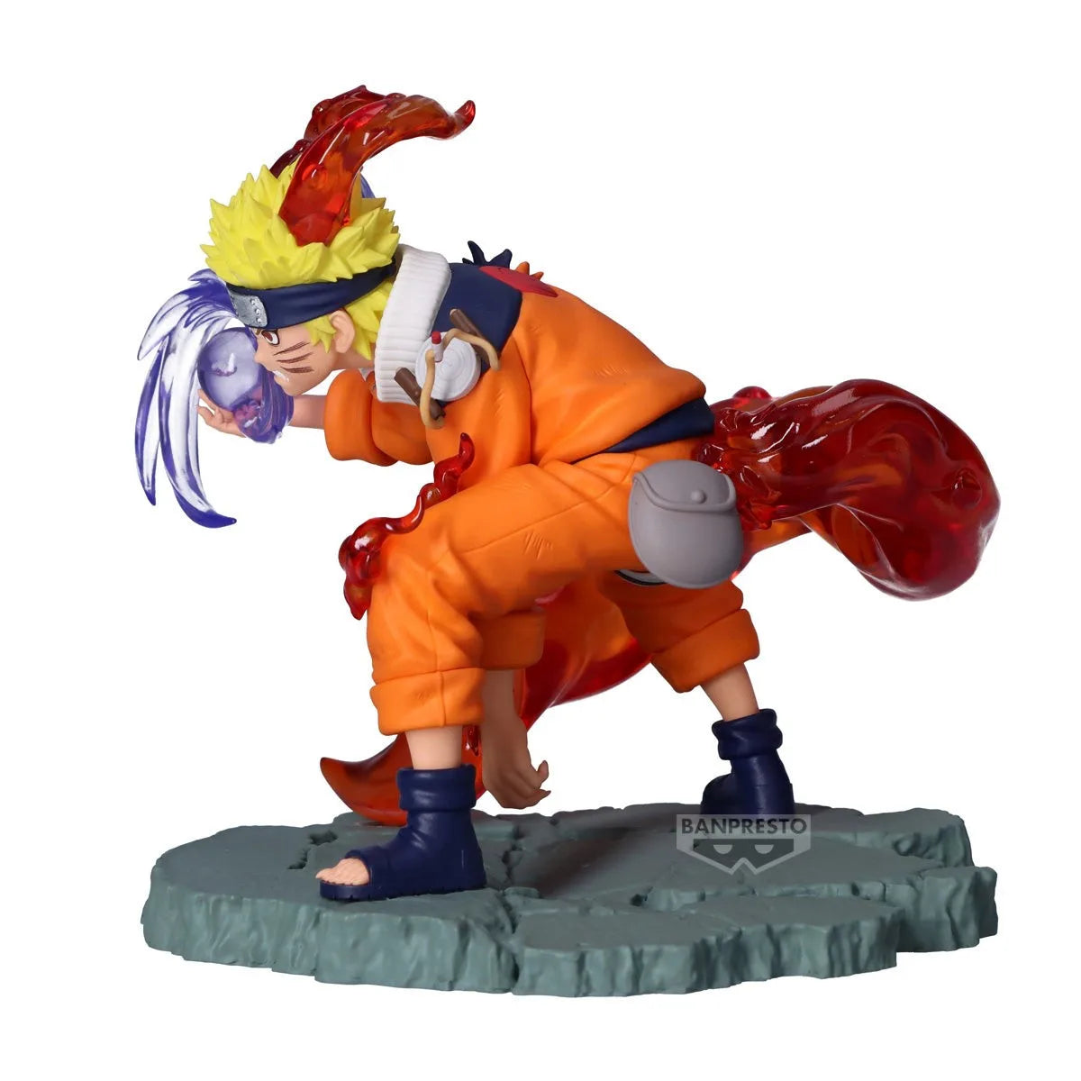 Original BANPRESTO Uchiha Sasuke vs Uzumaki Naruto Anime Figures, Naruto Shippuden Action Figurines 9 CM