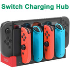 Nintendo Switch JoyCon Charging Dock Hub USB Controller Charger Dock Stand Station Holder Switch NS JoyCon Game Charging Hub