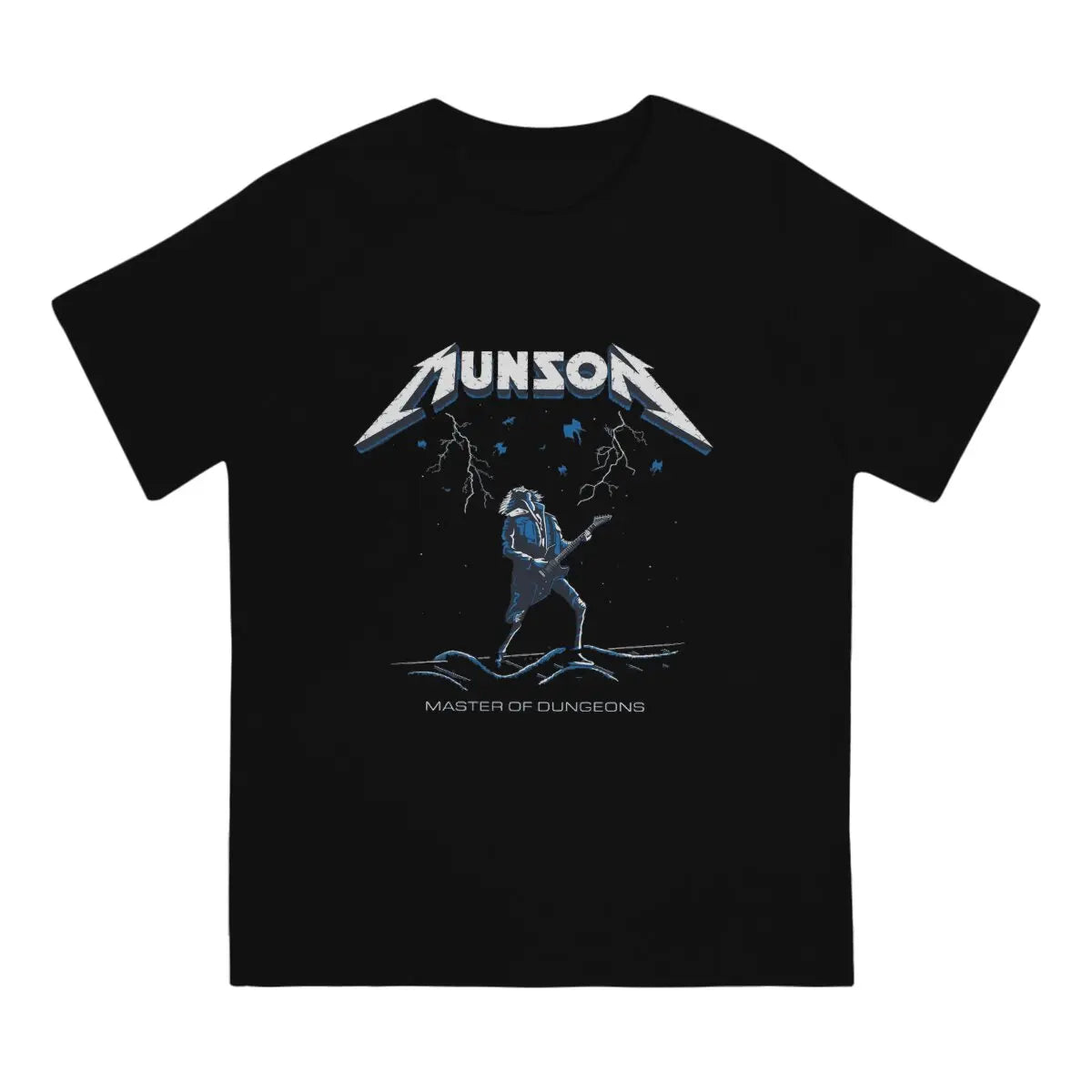 Shreddie Munson Men T Shirt Eddie Munson Funny Tees Short Sleeve O Neck T-Shirt 100% Cotton Classic Clothing