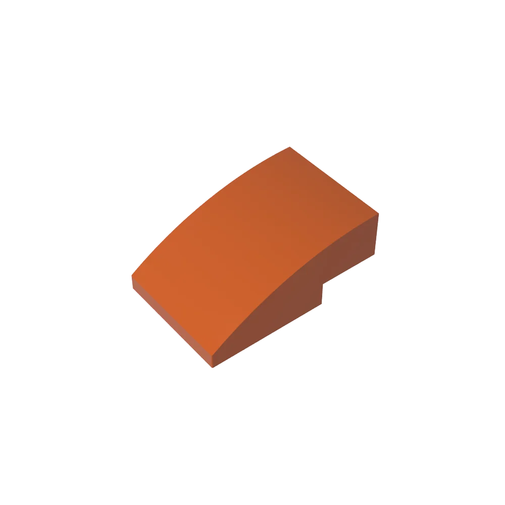 Gobricks GDS-1123 Slope, Curved 3 x 2 Building Block | Compatible with Lego 24309