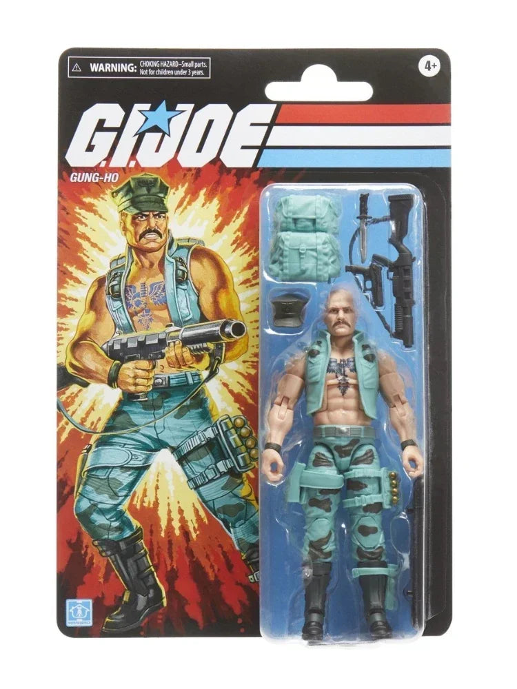 Hasbro GI Joe GI JOE serie clasificada Retro Gung Ho ojos de serpiente Zartan modelo de figura de acción colección de juguetes Hobby regalo