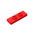 Gobricks GDS-1504 Plate, Modified 1 x 3 with 2 Studs (Double Jumper) | Compatible Building Block Piece