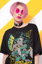 Deku Streetwear T-Shirt: Fire Style Japan Cotton Tee