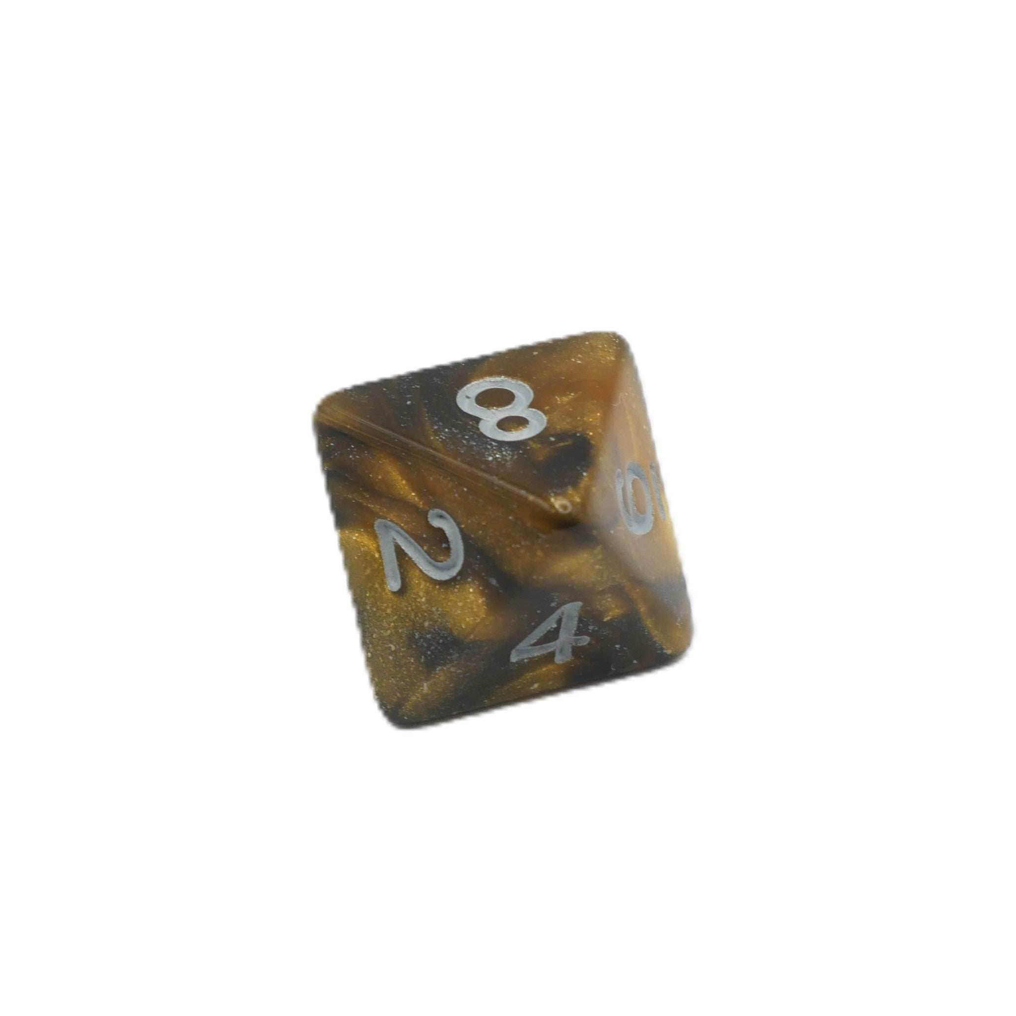 Saharan Dream - 7 Piece DnD Dice Set | Acrylic RPG Gaming Dice - 