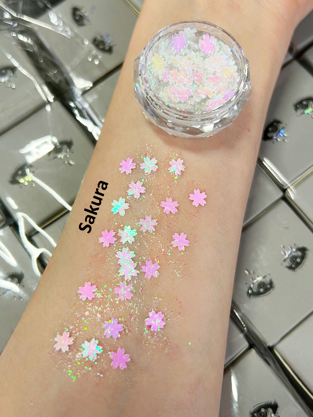 Gel Glitter Tears