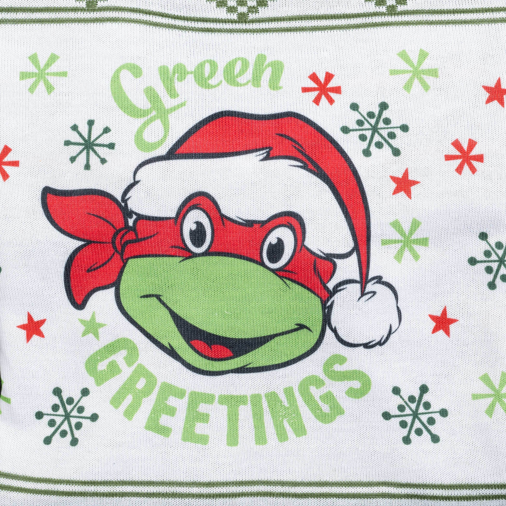 Green Greetings TMNT Christmas Sweater - XS
