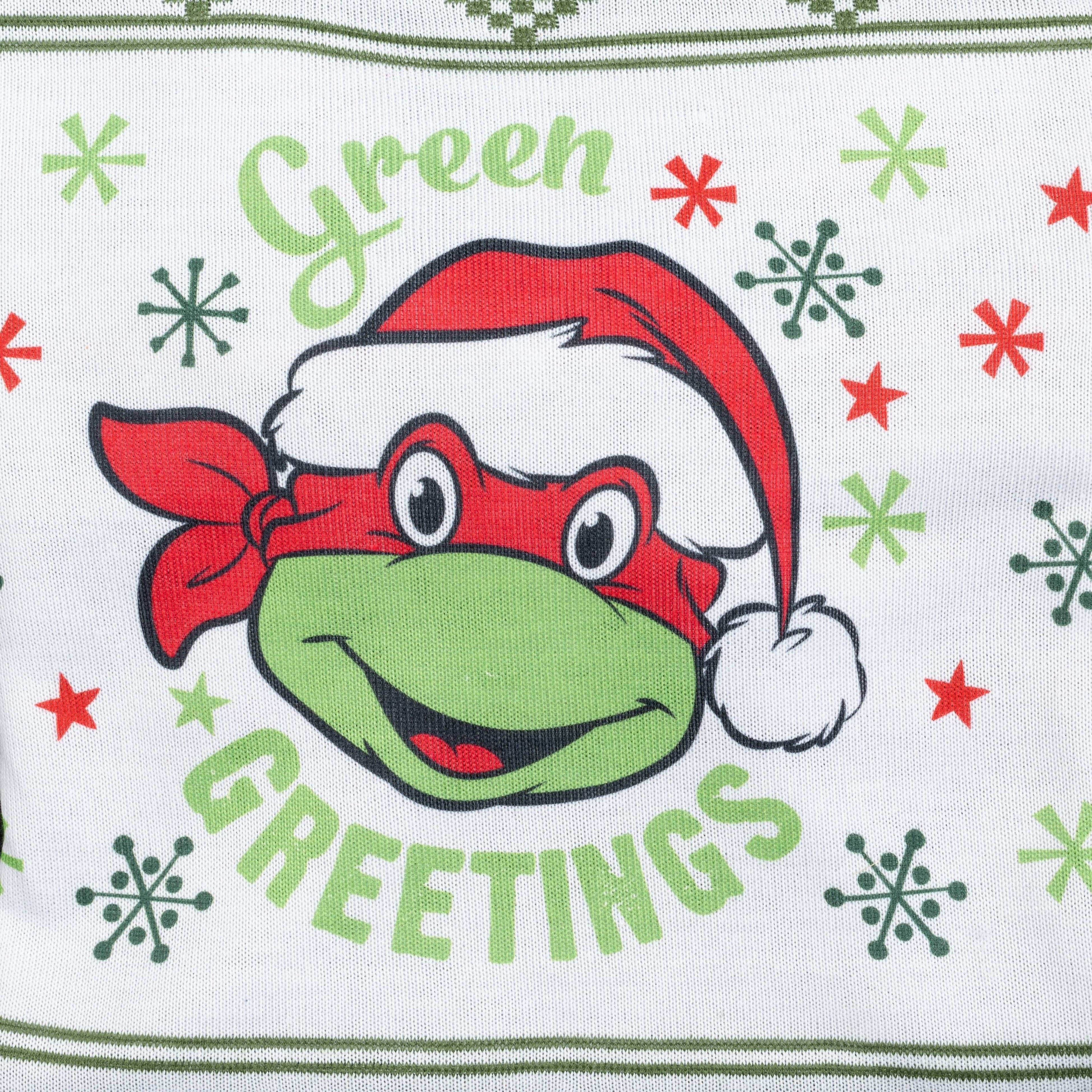 Green Greetings TMNT Christmas Sweater - XS