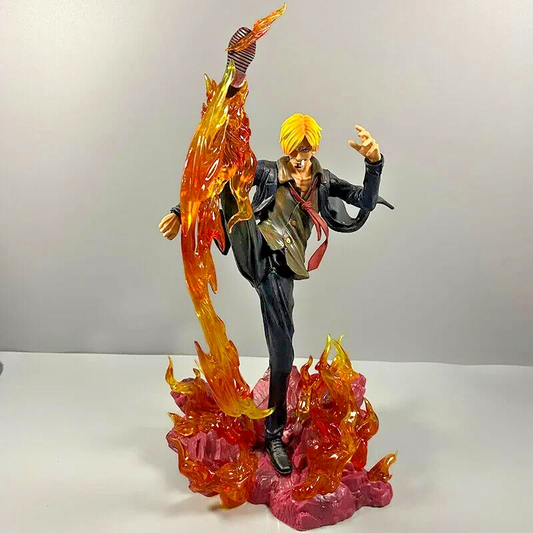 Sanji Vinsmoke One Piece Figure, Anime Figurines Diable Jambe Black Foot Black Leg