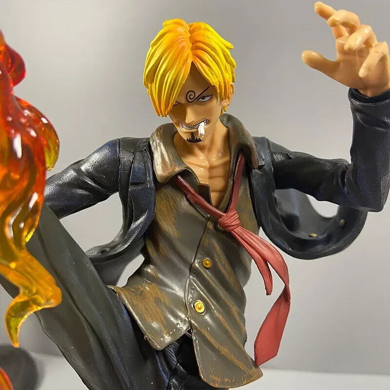 Sanji Vinsmoke One Piece Figure, Anime Figurines Diable Jambe Black Foot Black Leg