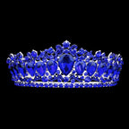 Teardrop Stone Accented Crown Tiara