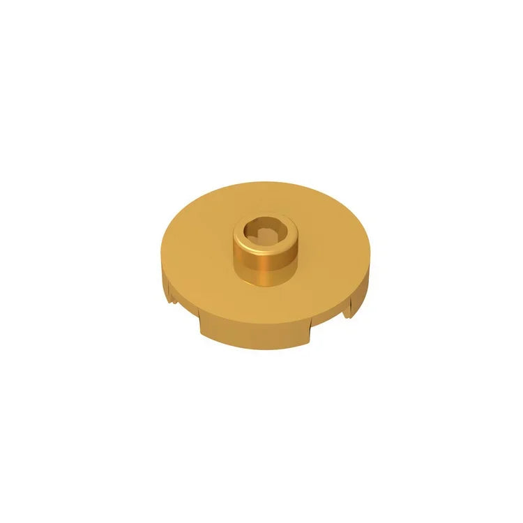 Gobricks GDS-1041 Tile Round 2x2 with Open Stud | Compatible Building Block for DIY Educational Kits
