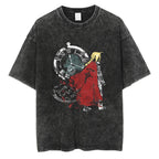 Fullmetal Alchemist Washed Vintage Anime T-Shirt | Hip Hop