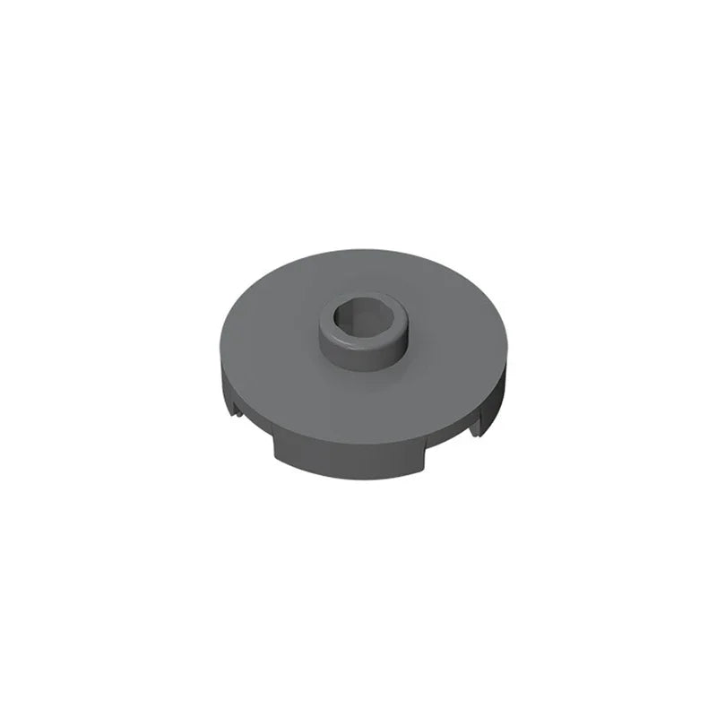 Gobricks GDS-1041 Tile Round 2x2 with Open Stud | Compatible Building Block for DIY Educational Kits