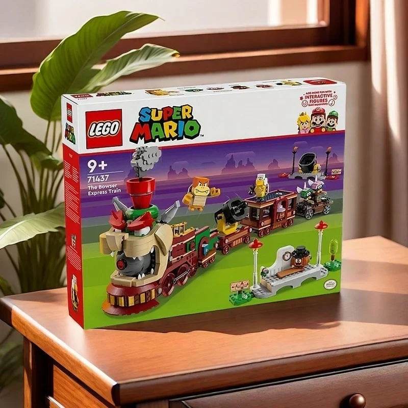71437 LEGO Super Mario The Bowser Express Train Toy Playse, Mario Toys for Kids,Birthday Gift for Boys - United States