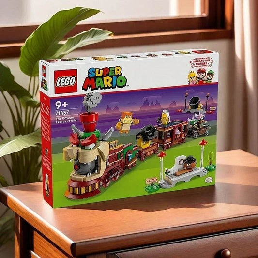 71437 LEGO Super Mario The Bowser Express Train Toy Playse, Mario Toys for Kids,Birthday Gift for Boys - United States